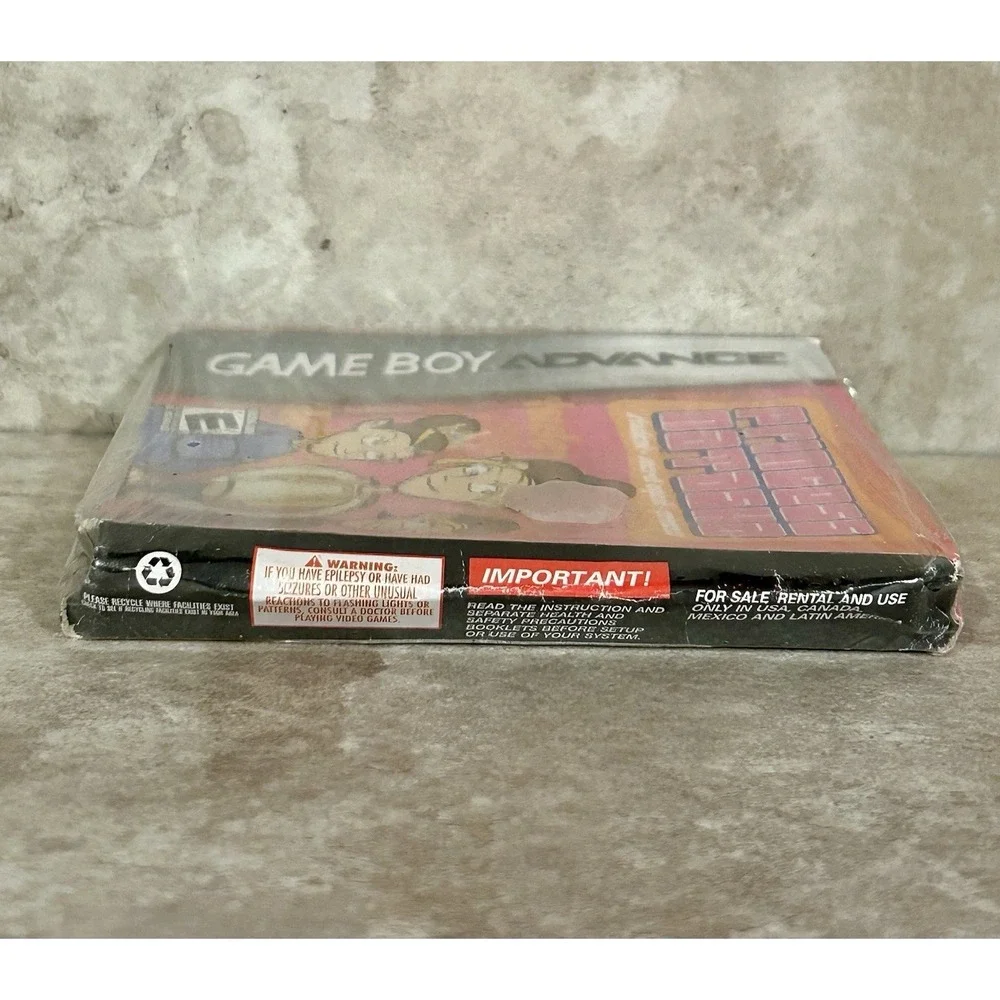 2 Sealed NIB Game Boy Advance Games Spyro‎ Season Of Ice & Princess Natasha GBA
